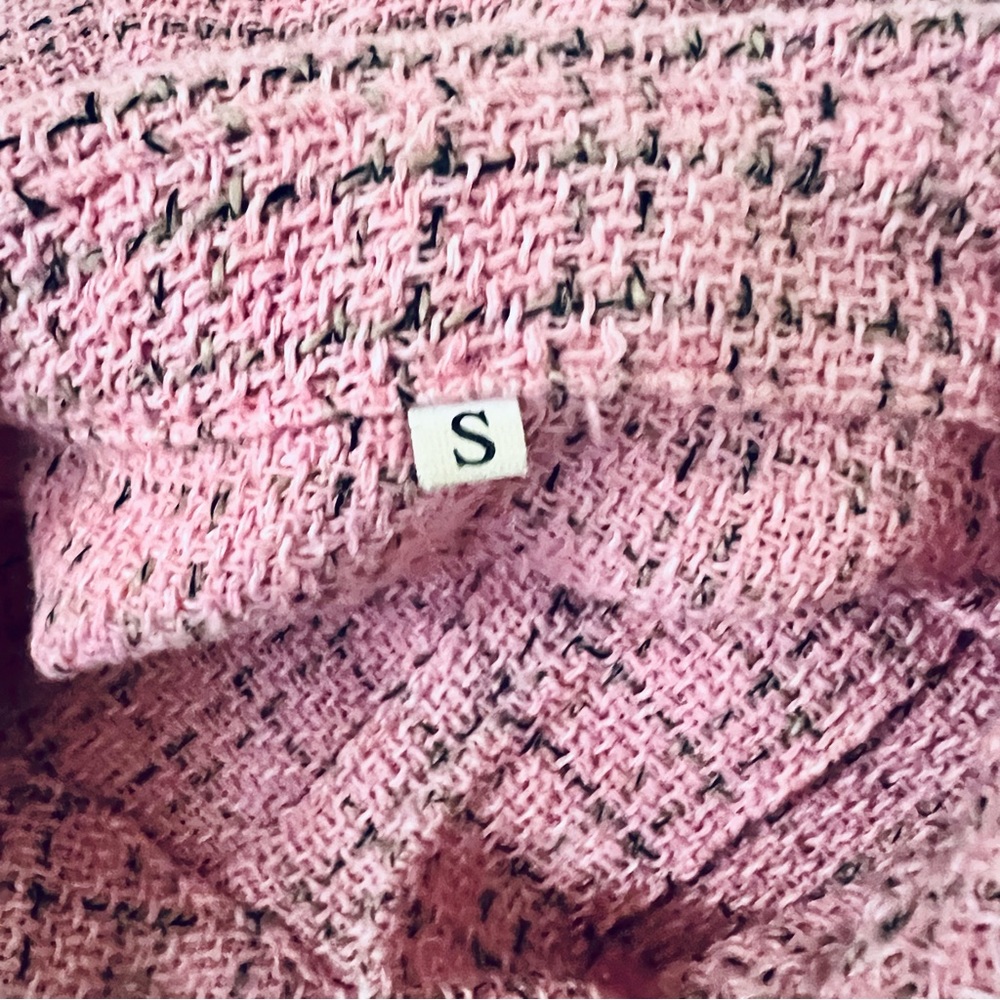 Pink Tweed Shacket - Picture 12 of 13